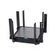 Ruijie Networks RG-EW3200GX PRO router inalámbrico Gigabit Ethernet Doble banda (2,4 GHz / 5 GHz) Negro